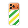 スリムプロテクションケース［ Big Stripe - Green × Yellow ］