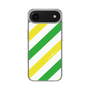 スリムプロテクションケース［ Big Stripe - Green × Yellow ］