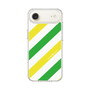 スリムプロテクションケース［ Big Stripe - Green × Yellow ］