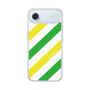スリムプロテクションケース［ Big Stripe - Green × Yellow ］
