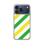 スリムプロテクションケース［ Big Stripe - Green × Yellow ］
