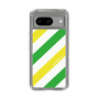 スリムプロテクションケース［ Big Stripe - Green × Yellow ］