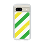 スリムプロテクションケース［ Big Stripe - Green × Yellow ］