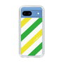 スリムプロテクションケース［ Big Stripe - Green × Yellow ］