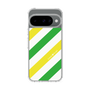 スリムプロテクションケース［ Big Stripe - Green × Yellow ］