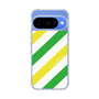 スリムプロテクションケース［ Big Stripe - Green × Yellow ］
