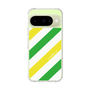 スリムプロテクションケース［ Big Stripe - Green × Yellow ］
