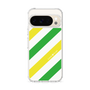 スリムプロテクションケース［ Big Stripe - Green × Yellow ］