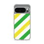 スリムプロテクションケース［ Big Stripe - Green × Yellow ］