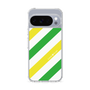 スリムプロテクションケース［ Big Stripe - Green × Yellow ］