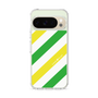 スリムプロテクションケース［ Big Stripe - Green × Yellow ］