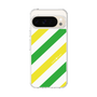スリムプロテクションケース［ Big Stripe - Green × Yellow ］