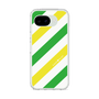 スリムプロテクションケース［ Big Stripe - Green × Yellow ］