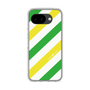 スリムプロテクションケース［ Big Stripe - Green × Yellow ］