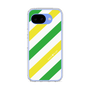 スリムプロテクションケース［ Big Stripe - Green × Yellow ］