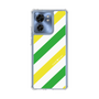 スリムプロテクションケース［ Big Stripe - Green × Yellow ］