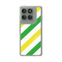 スリムプロテクションケース［ Big Stripe - Green × Yellow ］