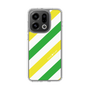 スリムプロテクションケース［ Big Stripe - Green × Yellow ］