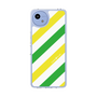 スリムプロテクションケース［ Big Stripe - Green × Yellow ］
