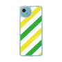 スリムプロテクションケース［ Big Stripe - Green × Yellow ］