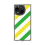 スリムプロテクションケース［ Big Stripe - Green × Yellow ］