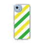 スリムプロテクションケース［ Big Stripe - Green × Yellow ］