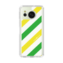 スリムプロテクションケース［ Big Stripe - Green × Yellow ］