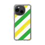 スリムプロテクションケース［ Big Stripe - Green × Yellow ］