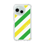 スリムプロテクションケース［ Big Stripe - Green × Yellow ］
