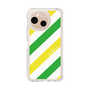 スリムプロテクションケース［ Big Stripe - Green × Yellow ］