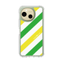 スリムプロテクションケース［ Big Stripe - Green × Yellow ］