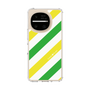 スリムプロテクションケース［ Big Stripe - Green × Yellow ］