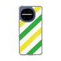 スリムプロテクションケース［ Big Stripe - Green × Yellow ］