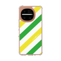 スリムプロテクションケース［ Big Stripe - Green × Yellow ］