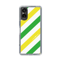 スリムプロテクションケース［ Big Stripe - Green × Yellow ］