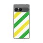 スリムプロテクションケース［ Big Stripe - Green × Yellow ］