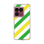 スリムプロテクションケース［ Big Stripe - Green × Yellow ］