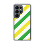 スリムプロテクションケース［ Big Stripe - Green × Yellow ］