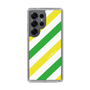 スリムプロテクションケース［ Big Stripe - Green × Yellow ］