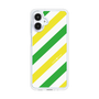 スリムプロテクションケース［ Big Stripe - Green × Yellow ］