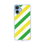 スリムプロテクションケース［ Big Stripe - Green × Yellow ］
