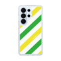 スリムプロテクションケース［ Big Stripe - Green × Yellow ］