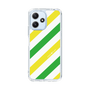 スリムプロテクションケース［ Big Stripe - Green × Yellow ］