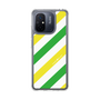 スリムプロテクションケース［ Big Stripe - Green × Yellow ］