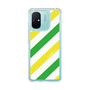 スリムプロテクションケース［ Big Stripe - Green × Yellow ］