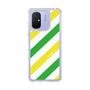 スリムプロテクションケース［ Big Stripe - Green × Yellow ］