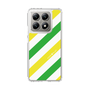 スリムプロテクションケース［ Big Stripe - Green × Yellow ］