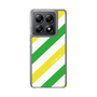 スリムプロテクションケース［ Big Stripe - Green × Yellow ］