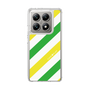 スリムプロテクションケース［ Big Stripe - Green × Yellow ］