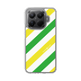スリムプロテクションケース［ Big Stripe - Green × Yellow ］